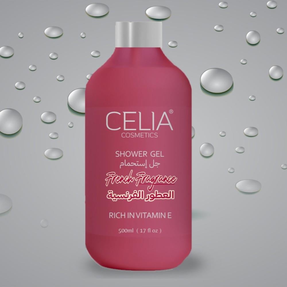 CELIA Cosmetics Shower Gel Rich In Vitamine - 500ml | جل استحمام العطور الفرنسية - 500 مل #3