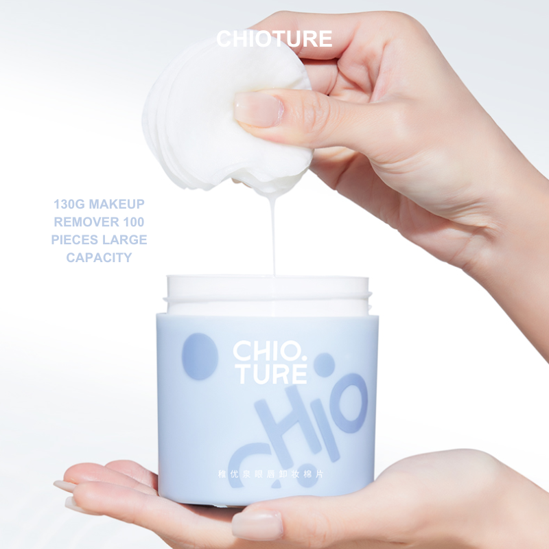 CHIO TURE Lip & Eye Cleansing Pads - 130g | تشيو توري وسادات  لإزالة المكياج  - 130 غ