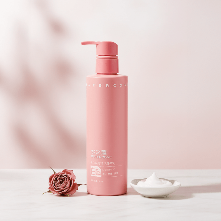 Watercme Whitening Essence Body Lotion Rose - 220g | واتركوم لوشن جسم بالورد - 220غ