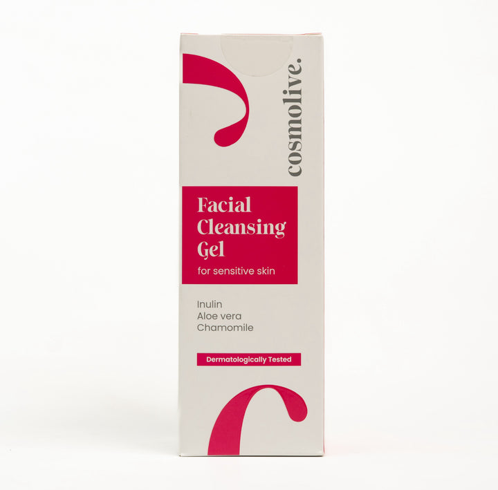 cosmolive Facial Cleansing Gel For Sensitive Skin - 300ml | كوزمو لايف غسول الوجه للبشرة الحساسة - 300 مل