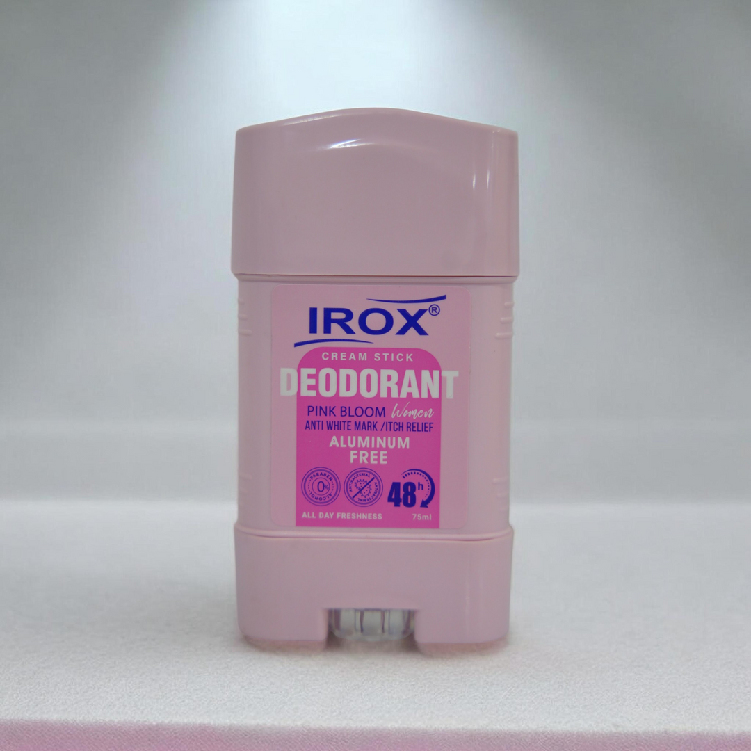 Irox pink bloom deodorant women - 75ml |  ايروكس ستيك كريم مزيل عرق للنساء - 75مل