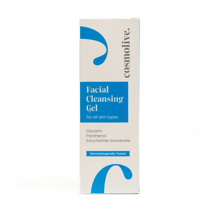 cosmolive Facial Cleansing Gel For All Skin Types - 300ml | كوزمو لايف غسول للوجه لكل انواع البشرة - 300 مل