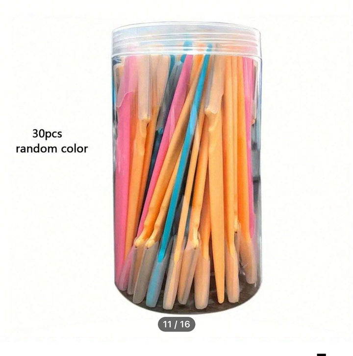 Face Razor Set - 30pcs | مجموعة شفرات الوجه - 30 قطعة