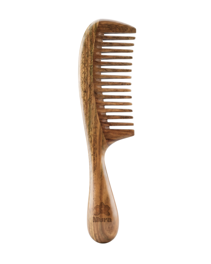 Mura Sandal Wood Hair Comb | مورا مشط الشعر من خشب الصندل العطري