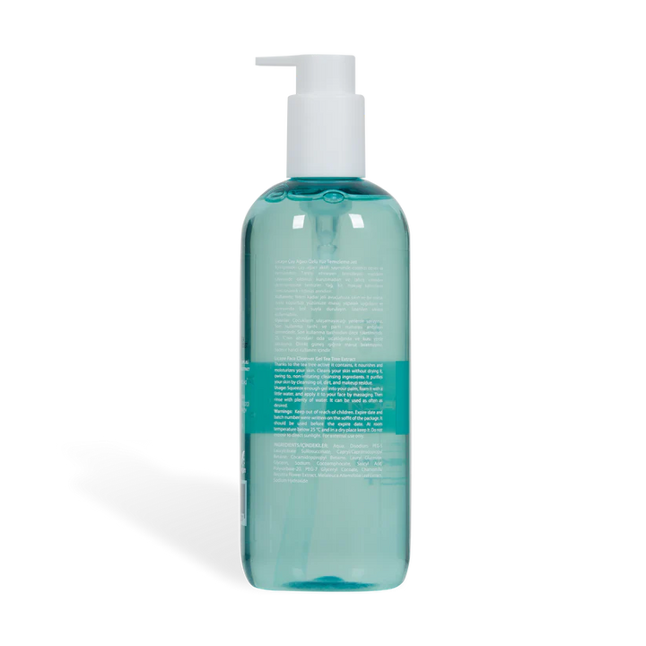 Licape Facial Cleansing Gel Tea Tree Extract - 400ml |  ليكابيه جل غسول وجه بخلاصة شجرة الشاي - 400مل