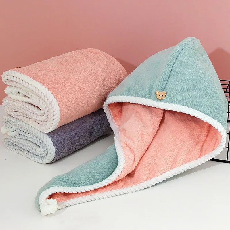 Mura Microfiber Hair Towel | مورا منشفة مايكروفايبر