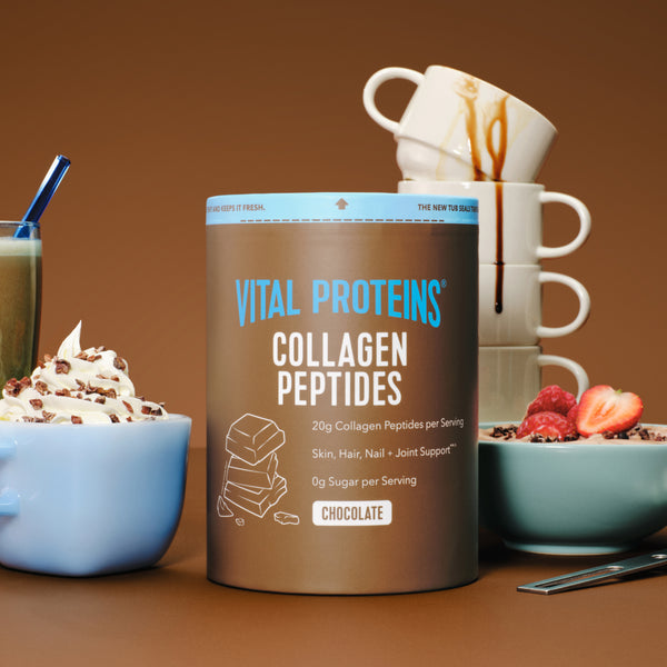 Vital Proteins Chocolate Collagen Peptides - 383g - 383g | فايتال بروتينز ببتيدات كولاجين شوكولاتة - 383غ #4