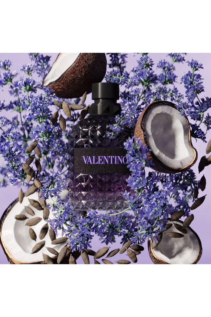 VALENTINO Donna Born In Roma Uomo Purple - 100ml | فالنتينو عطر  اومو بورن ان روما بيربل للرجال  - 100مل