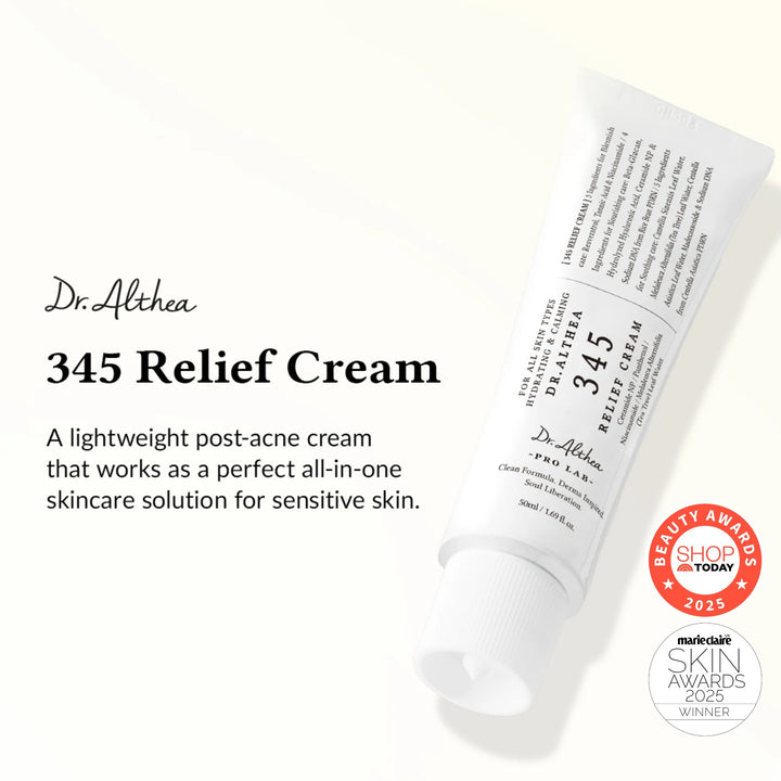 Dr.Althea 345 Relief cream - 50ml | دكتور الثيا كريم مهدئ للبشرة 345 - 50 مل