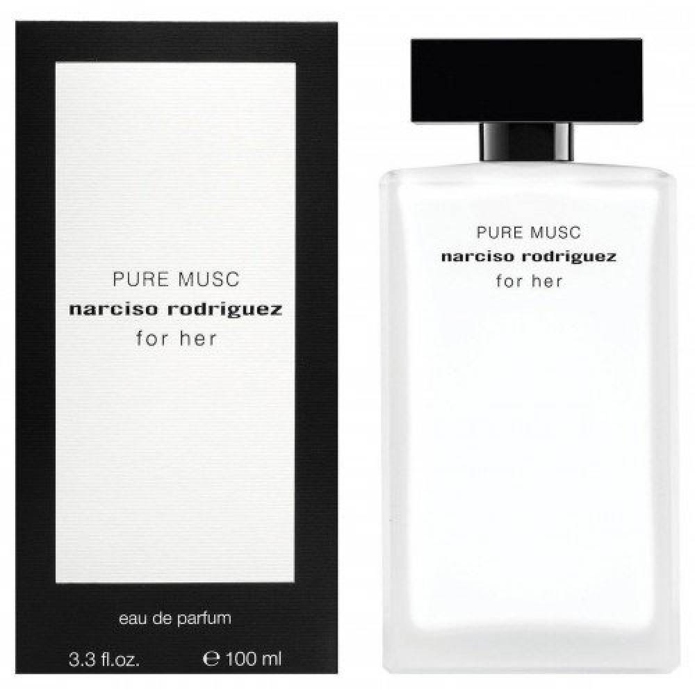 narciso rodriguez Pure Musc For Here EDP- 100ml / عطر نرسيسو رودريغز بيور مسك او دو بارفيوم للنساء