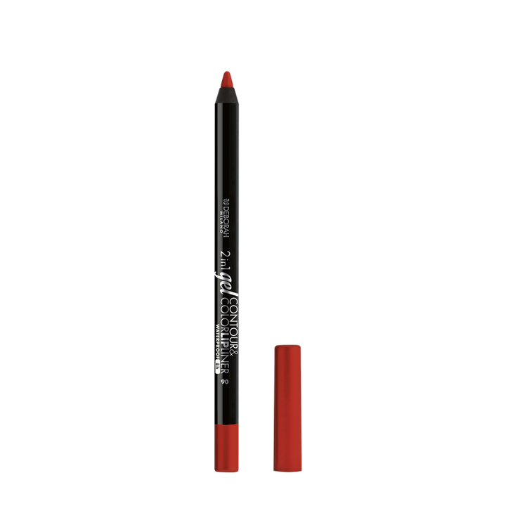 Deborah 2in1 Gel Contour & Color Lipliner | ديبورا قلم تحديد وميض 2 في 1 #2