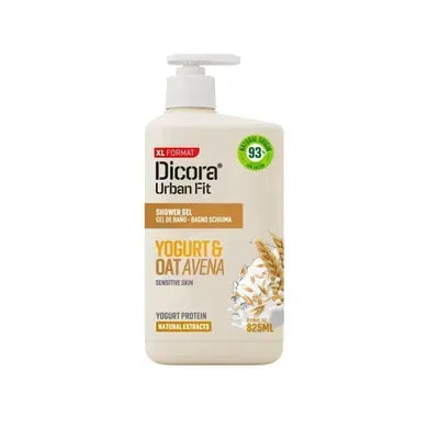 Dicora Shower Gel Yogurt & Oat Avena - 825ml | ديكورا جل استحمام باللبن و الشوفان - 825 مل