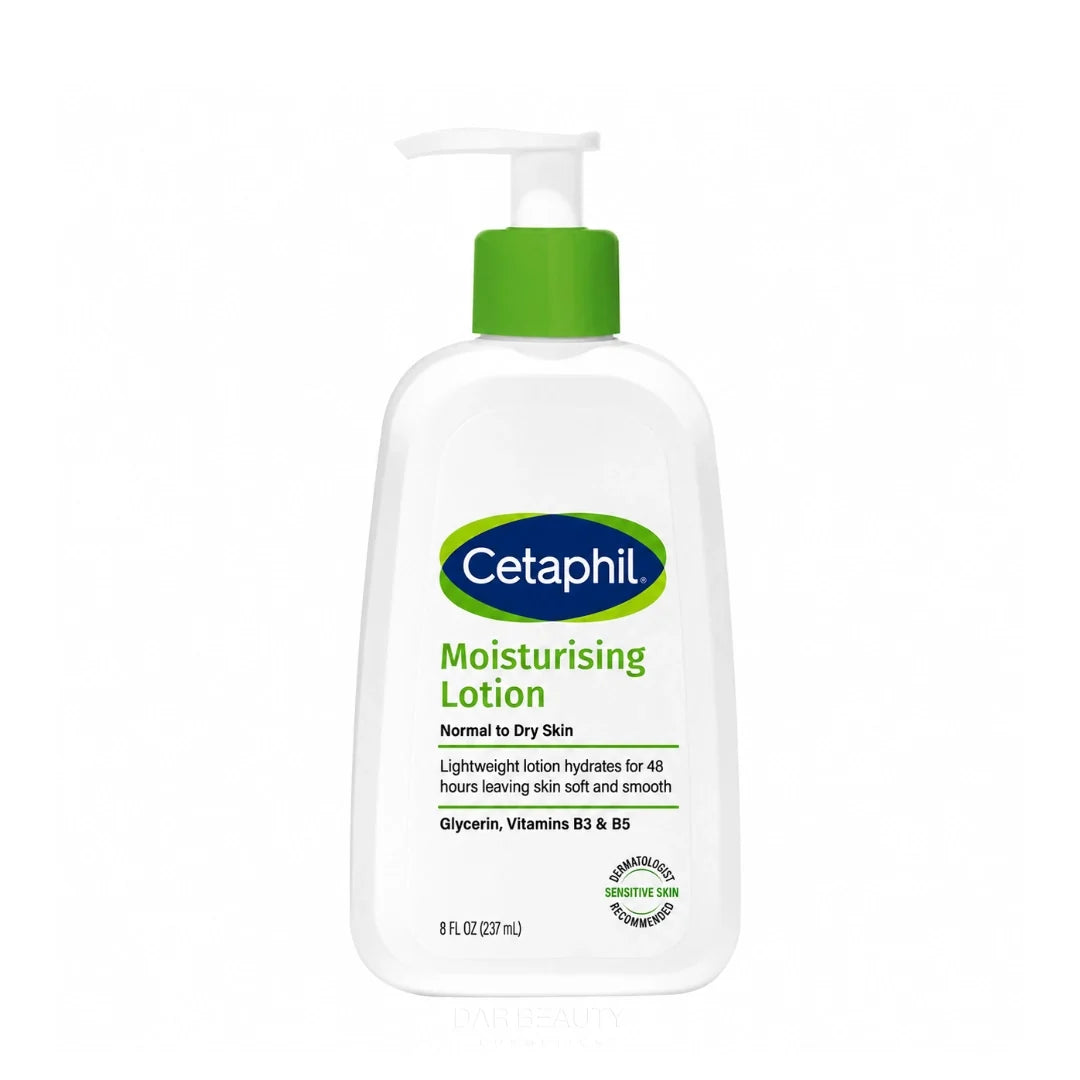 Cetaphil Moisturizing Lotion Dry To Normal Sensitive Skin - 237ml | سيتافيل لوشن مرطب للبشرة الجافة إلى العادية والحساسة - 237 مل
