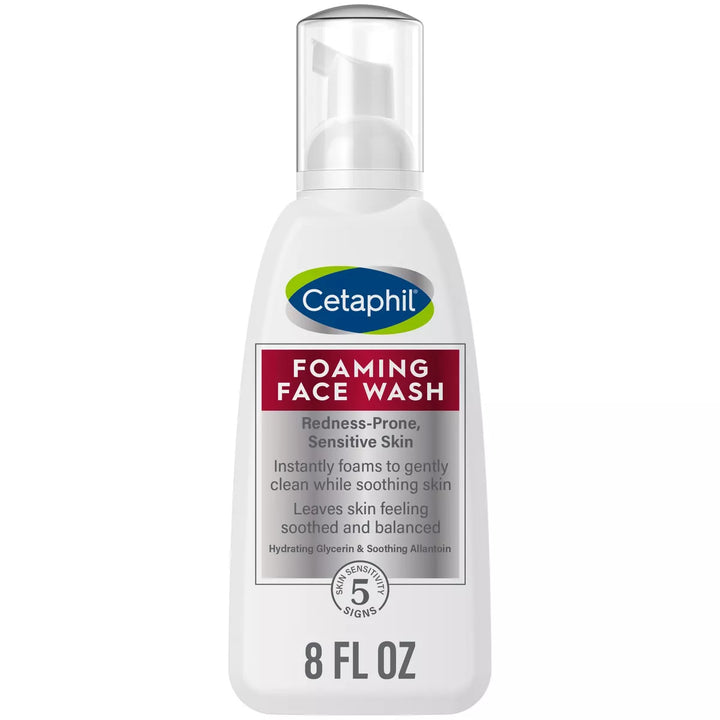 Cetaphil Foaming Face Wash - 237ml | سيتافيل غسول رغوي للبشرة المعرضة للاحمرار - ٢٣٧ مل