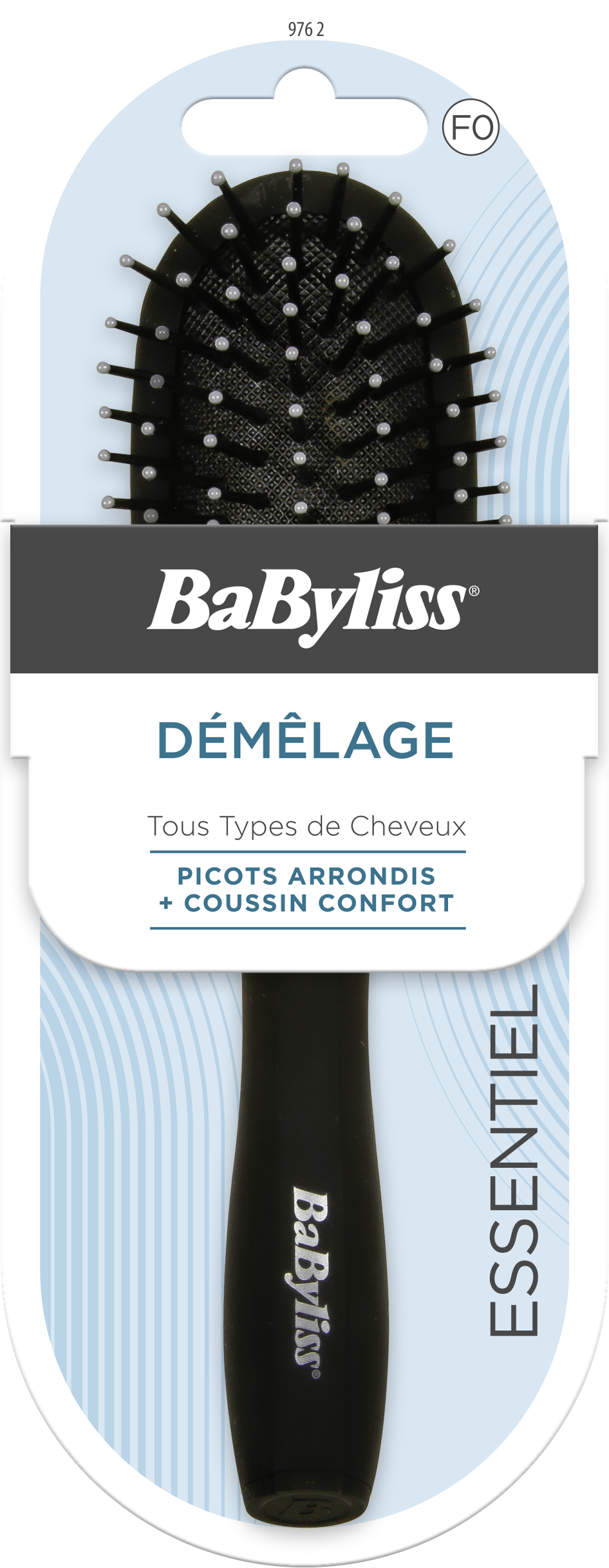 BaByliss Brush Midi Black | بيبي ليس فرشاة تمشيط الشعر