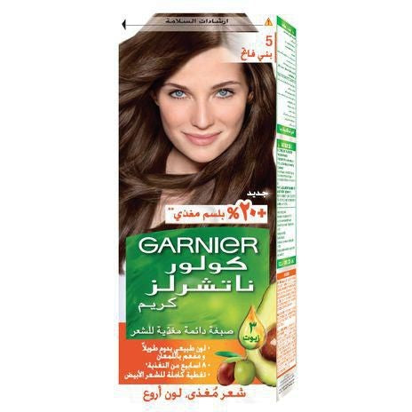 Garnier Color Natural Nourishing Cream Permanent Color - 60x40x12ml | غارنييه صبغة للشعر لون ثابت وترطيب مكثف - 60*40*12 مل