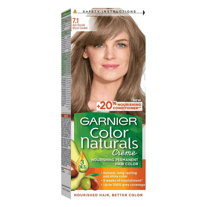 Garnier Color Natural Nourishing Cream Permanent Color - 60x40x12ml | غارنييه صبغة للشعر لون ثابت وترطيب مكثف - 60*40*12 مل