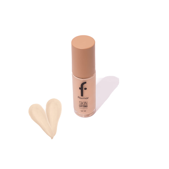 Flormar Skin Lifting Foundation Spf30 - 30ml | فلورمار كريم اساس بعامل خماية 30 - 30 مل