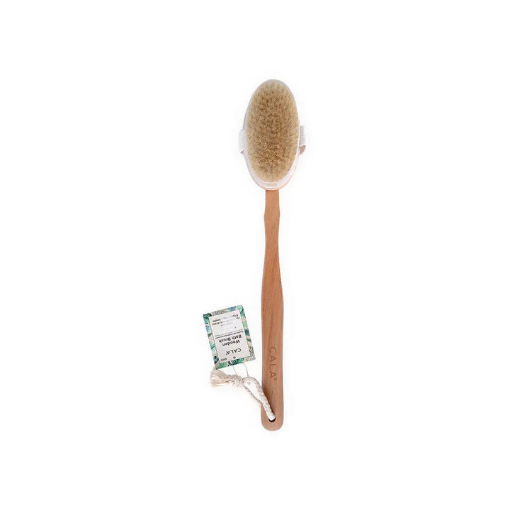Cala Wooden Bath Brush - Deep Cleansing, Hard-to-Reach Areas | بودي ريفرش فرشاة استحمام خشبية #2