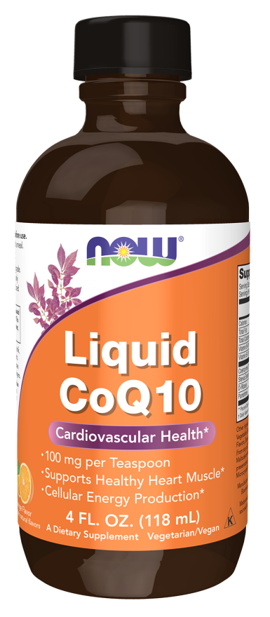 Now Liquid CoQ10 Cardiovascular Health 100 mg - 118ml - 118ml | ناو سائل كيو10 - 118مل #1