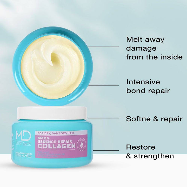 Marc Daisy Maca Essence Repair Collagen - 500ml | مارك ديزي ماسك الكولاجين المرمم للشعر - 500 مل