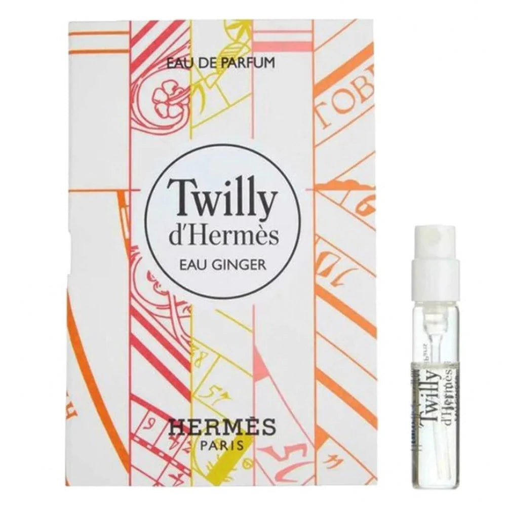 HERMES Sample Twilly d' Eau Ginger EDP 2 ml |  عينة هيرمس تويلي دي هيرمس ايو جينجر او دو بارفيوم 2مل