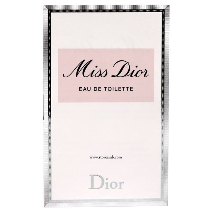 Dior Sample Miss Dior EdT  - 1ml  |  عينة عطر ديور مس ديور او دي تواليت للنساء - 1 مل