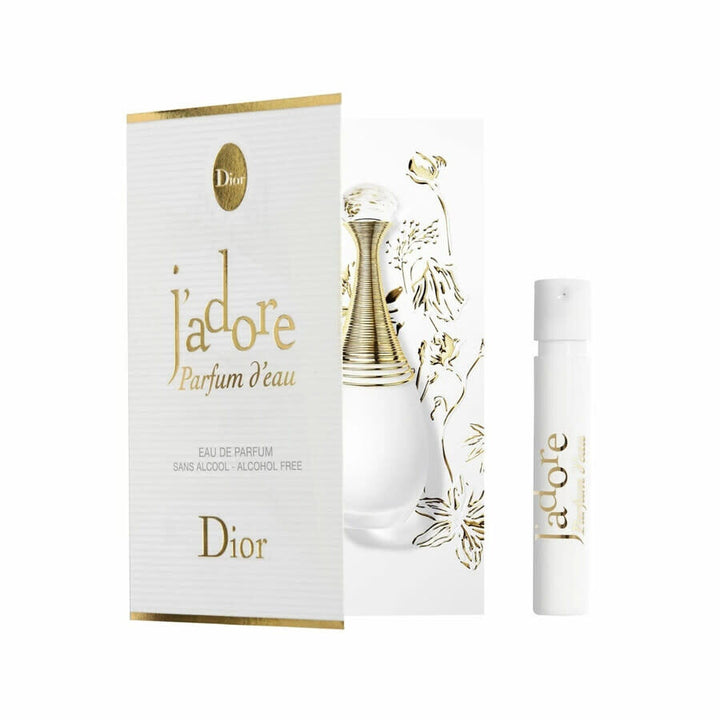 Dior Sample  J'adore Parfum d’eau EDP 1 ml  |  عينة عطر ديور جادور لابيض الجديد للنساء 1 مل