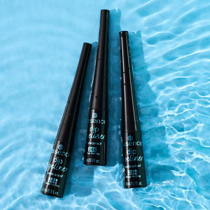 Essence Dip Eyeliner  Waterproof 24h Long Lasting |  ايسنس ديب ايلاينر مقاوم للماء يدوم لمدة 24 ساعة