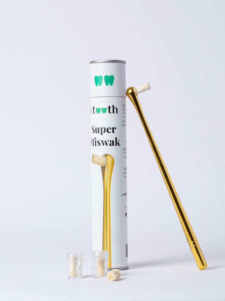 i tooth Super Miswak Gold | آي توث مسواك سوبر ذهبي