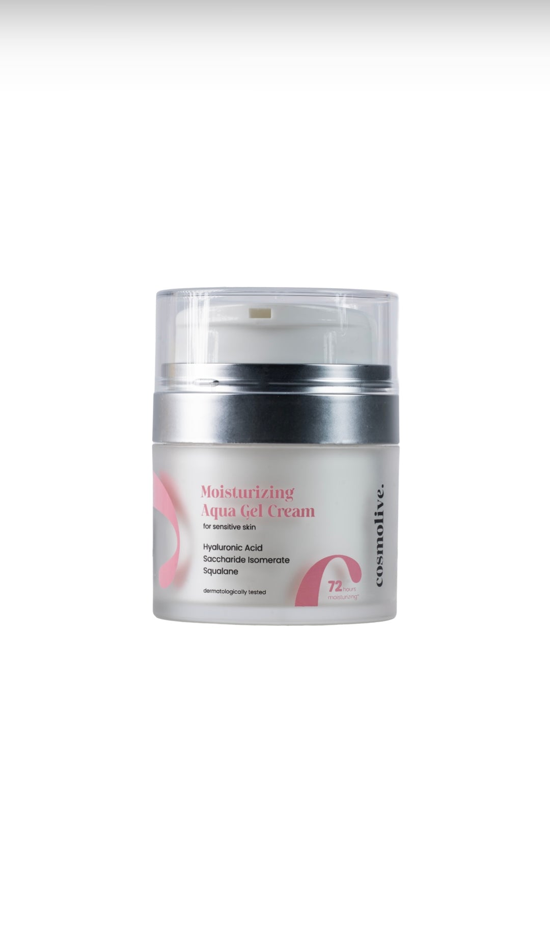 cosmolive Moisturizing Aqua Gel Cream For Sensitve Skin 72H - 50ml | كوزمو لايف كريم جل مرطب للبشرة الحساسة 72 ساعة - 50 مل