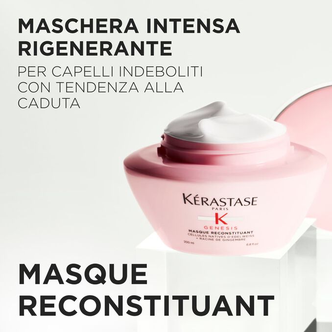 Kérastase Genesis Masque Reconstituant - 200ml | كيراستاس جينيسيس ماسك مقوي ومجدد للشعر - 200 مل