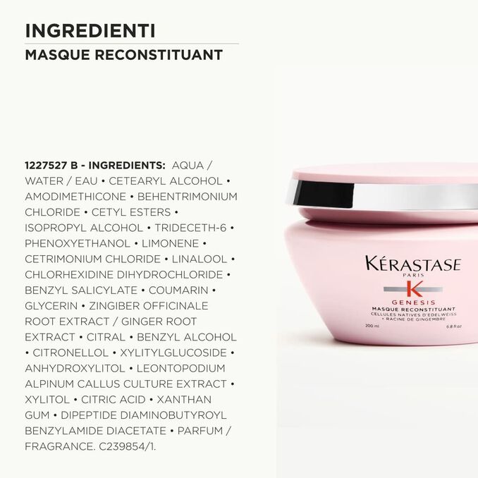 Kérastase Genesis Masque Reconstituant - 200ml | كيراستاس جينيسيس ماسك مقوي ومجدد للشعر - 200 مل