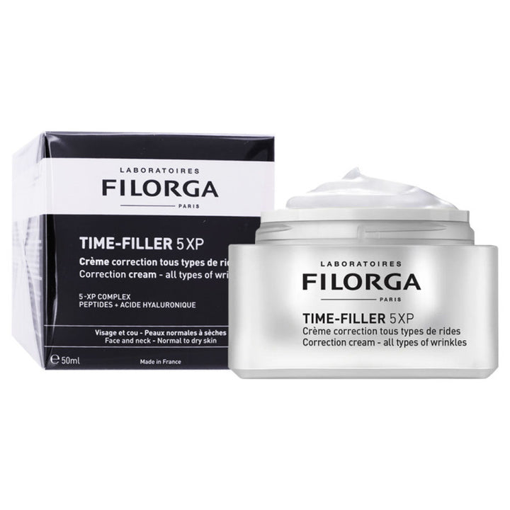 Filorga Time-Filler 5XP Anti-wrinkle face cream 5XP - 50ml |  فيلورغا كريم تصحيح التجاعيد تايم فيلر 5 إكس بي من  50 مل - 50مل
