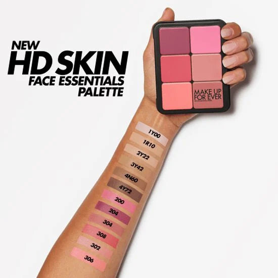 MAKE UP FOR EVER HD SKIN FACE ESSENTIALS PALETTE - 25.8g | ميك اب فور ايفر باليت للوجه - 25.8 غرام