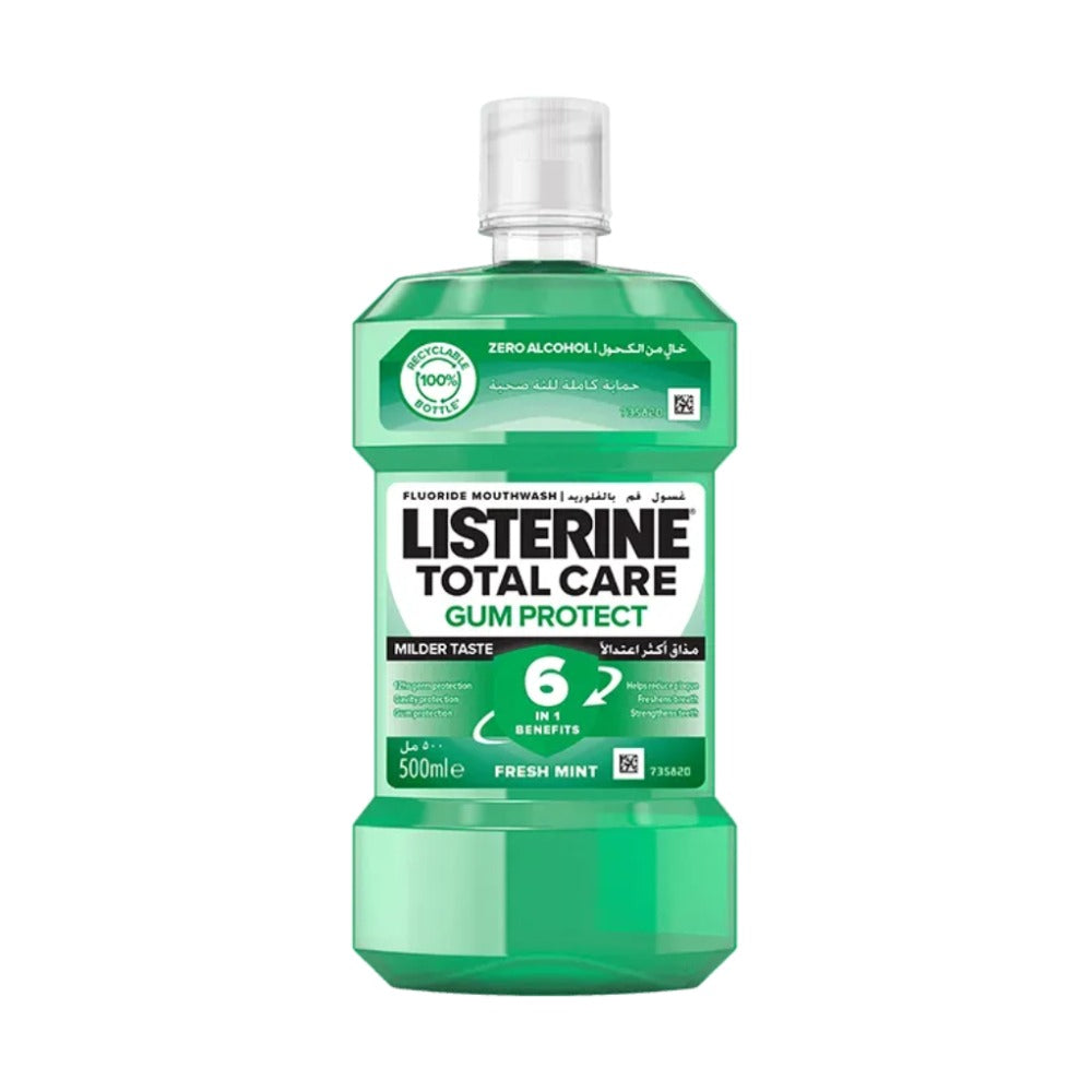 Listerine Teeth & Gum Defence Zero Mouthwash - 500ml | ليسترين غسول الفم - 500 مل