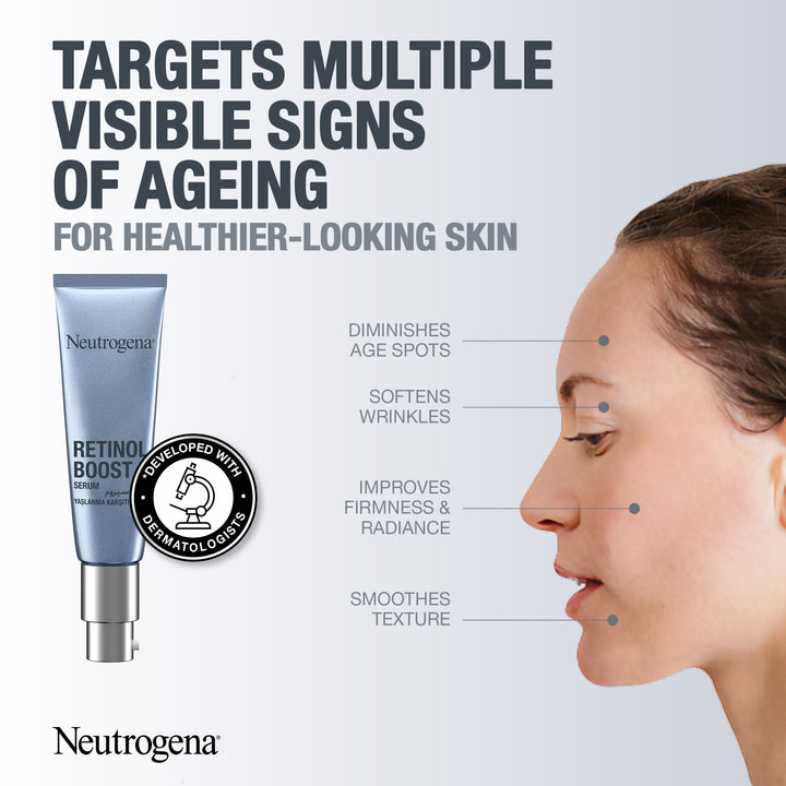 Neutrogena - Retinol Boost Eye Cream - 15ml | نيتروجينا كريم عيون ريتينول  - 15مل