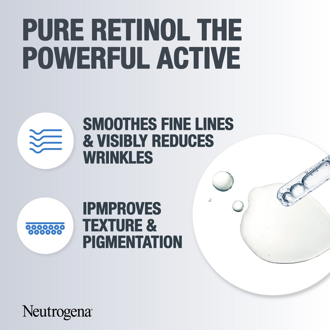 Neutrogena Retinol Boost Serum - 30ml | نيتروجينا سيروم ليلي مركز  - 30 مل