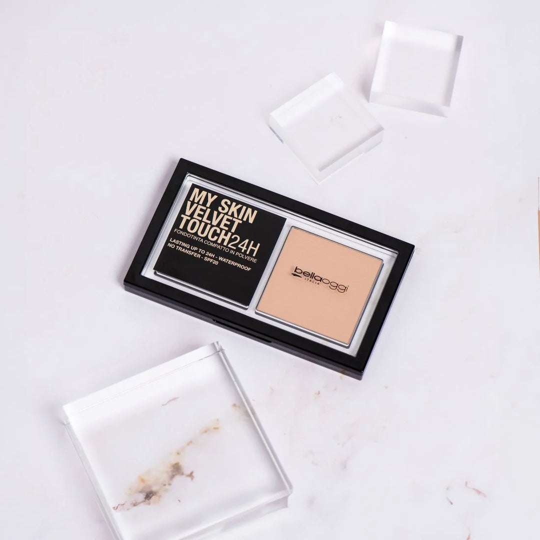 bellaoggi My Skin Velvet Touch 24h - 9g | بيلا اوجي بودرة مضغوطة – 9 غ