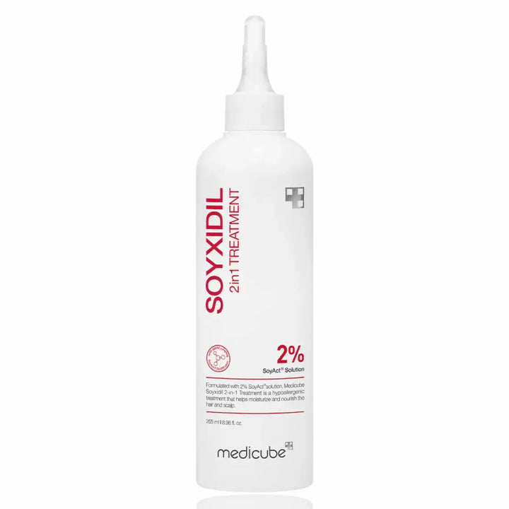 MEDICUBE -Soyxidill 2 in 1 Treatment - 265ml | ميدي كيوب سويكسيديل علاج 2 في 1 لفروة الرأس والشعر – 265 مل