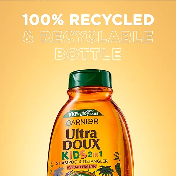 Garnier Ultra Doux Kids Apricot Shampoo -250ml | غارنييه شامبو للاطفال الترادو بالمشمش - 250 مل