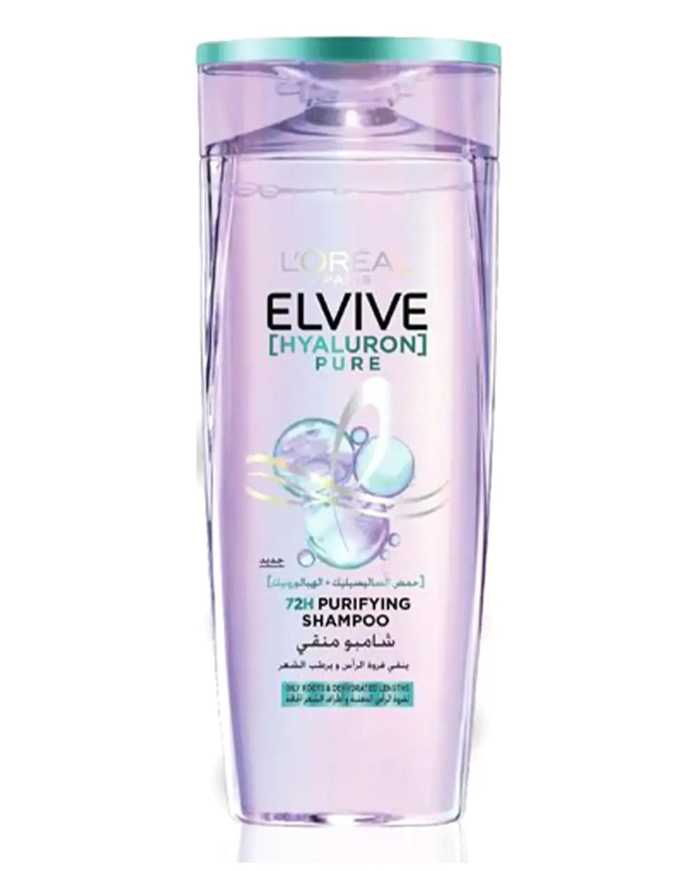 L’Oreal Elvive Hyaluron Pure Purifying Shampoo - 400ml | لوريال شامبو منقي للشعر - 400 مل
