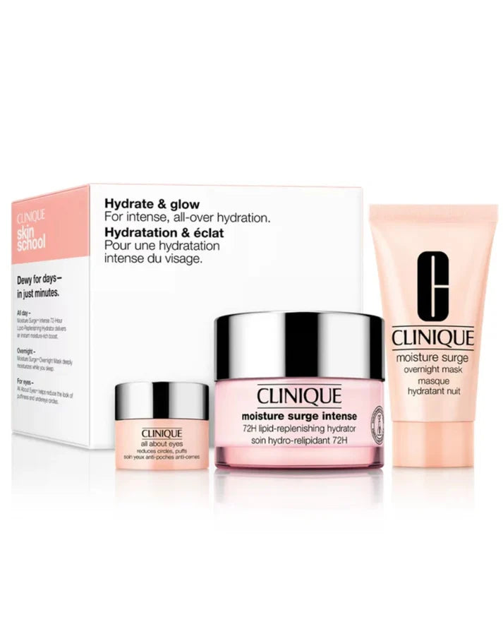 Clinique Hydrate & Glow Moisture Surge Set | كلينك مجموعة ترطيب و توهج