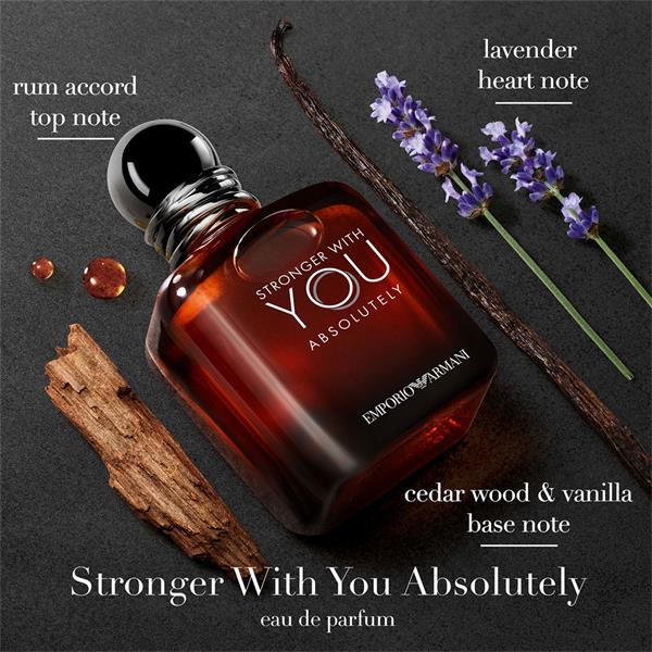 Giorgio Armani Stronger With You ABSOLU EDP - 100ml | عطر رجالي امبريو ارماني سترونك وذ يو ابسليو  - 100 مل
