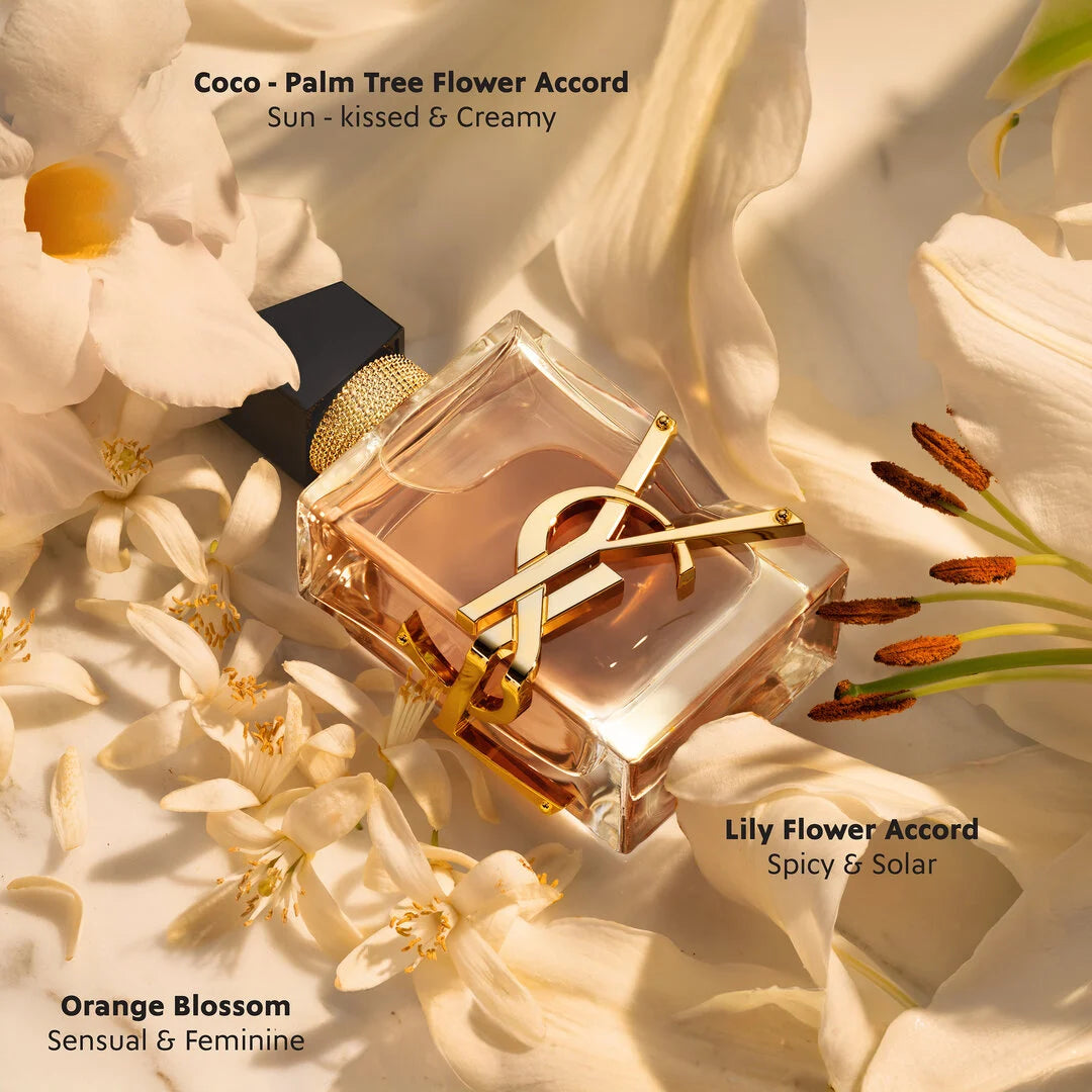 Yves Saint Laurent Libre Flowers & Flames Edp - 90ml | ايف سان لوران عطر ليبر فلاورز آند فلامز أو دو بارفان للنساء - 90 مل
