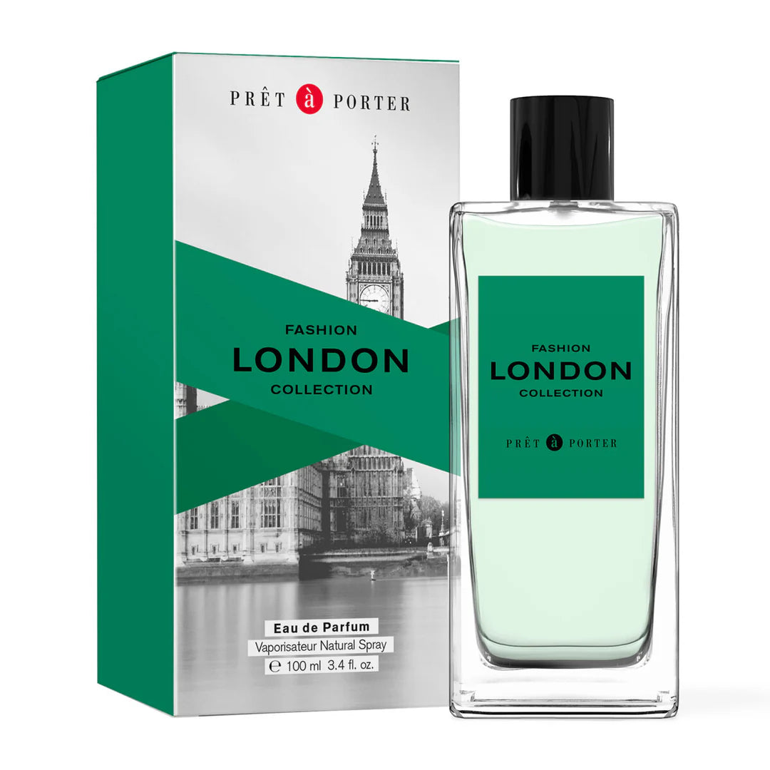 Pret a Porter London Collection EdP- 100ml | بريت ا بورتير عطر منعش للنساء  - 100 مل