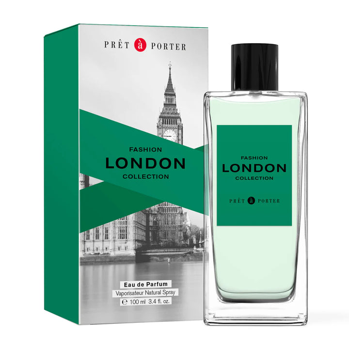 Pret a Porter London Collection EdP- 100ml | بريت ا بورتير عطر منعش للنساء  - 100 مل