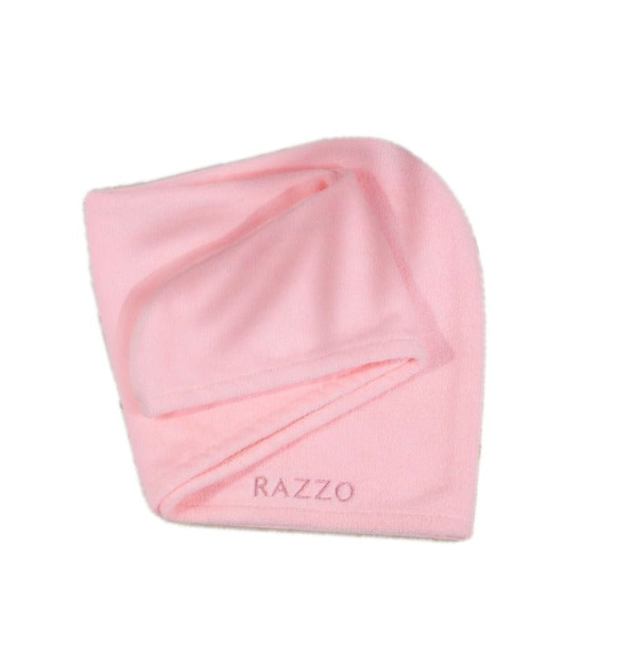 RAZZO Microfiber Towel Pink | رازو منشفة مايكروفايبر للشعر لون زهر