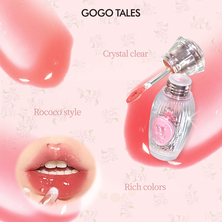 GOGO TALES Sweet Ballet Light Lip Glaze - 2.9g | غوغو تيلز ليب غليز لامع خفيف - 2.9 غ