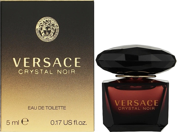VERSACE Crystal Noir Eau De Toilette - 5ml | عينة عطر فيرزاتشي كريستال نوار للنساء - 5 مل